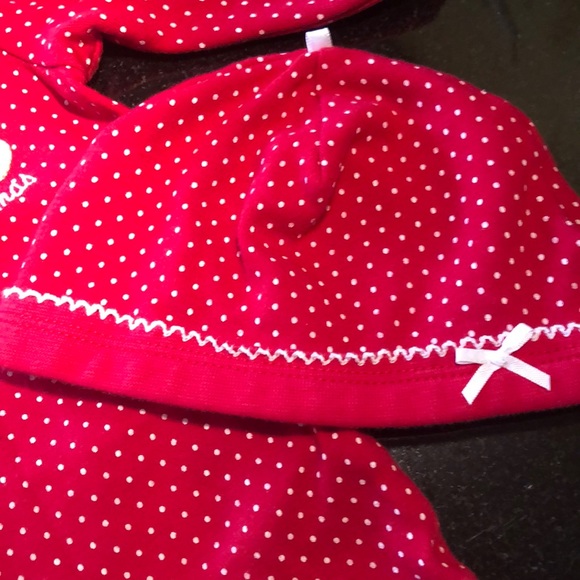 Adorable “My First Christmas” footed pajamas - Picture 4 of 5